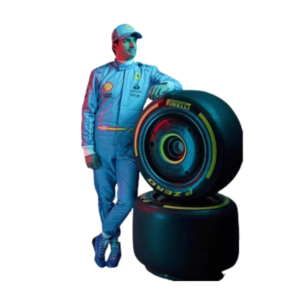 2024 Carlos Sainz Scuderia Ferrari F1 Miami Grand Prix Race Suit - Dubai Racewears
