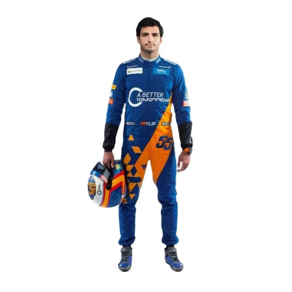 Carlos Sainz 2019 McLaren F1 Racing Suit | Dubai Racegear