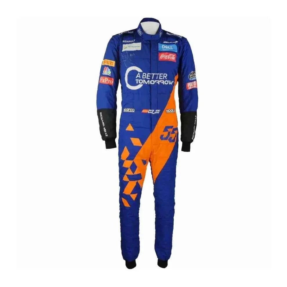 Carlos Sainz 2019 McLaren F1 Racing Suit | Dubai Racegear