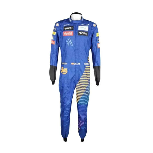 Carlos Sainz 2020 McLaren F1 Racing Suit | Dubai Racegear