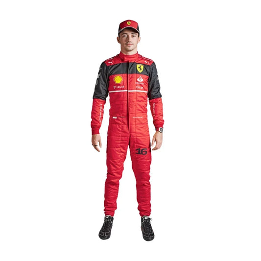 Charles Leclerc 2022 Ferrari F1 Race Suit - Dubai Racewears