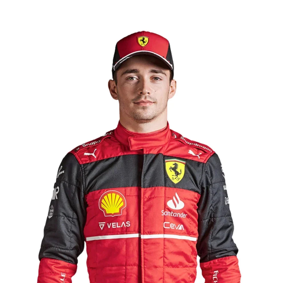 Charles Leclerc 2022 Ferrari F1 Race Suit - Dubai Racewears