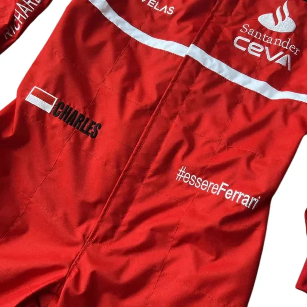 Charles Leclerc 2022 Ferrari F1 Race Suit - Dubai Racewears