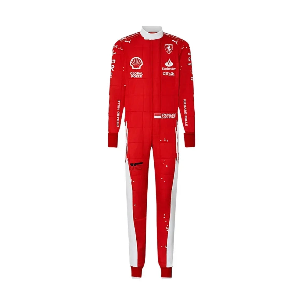 2023 Charles Leclerc las vegas GP special edition Ferrari F1 Race Suit - Dubai Racewears