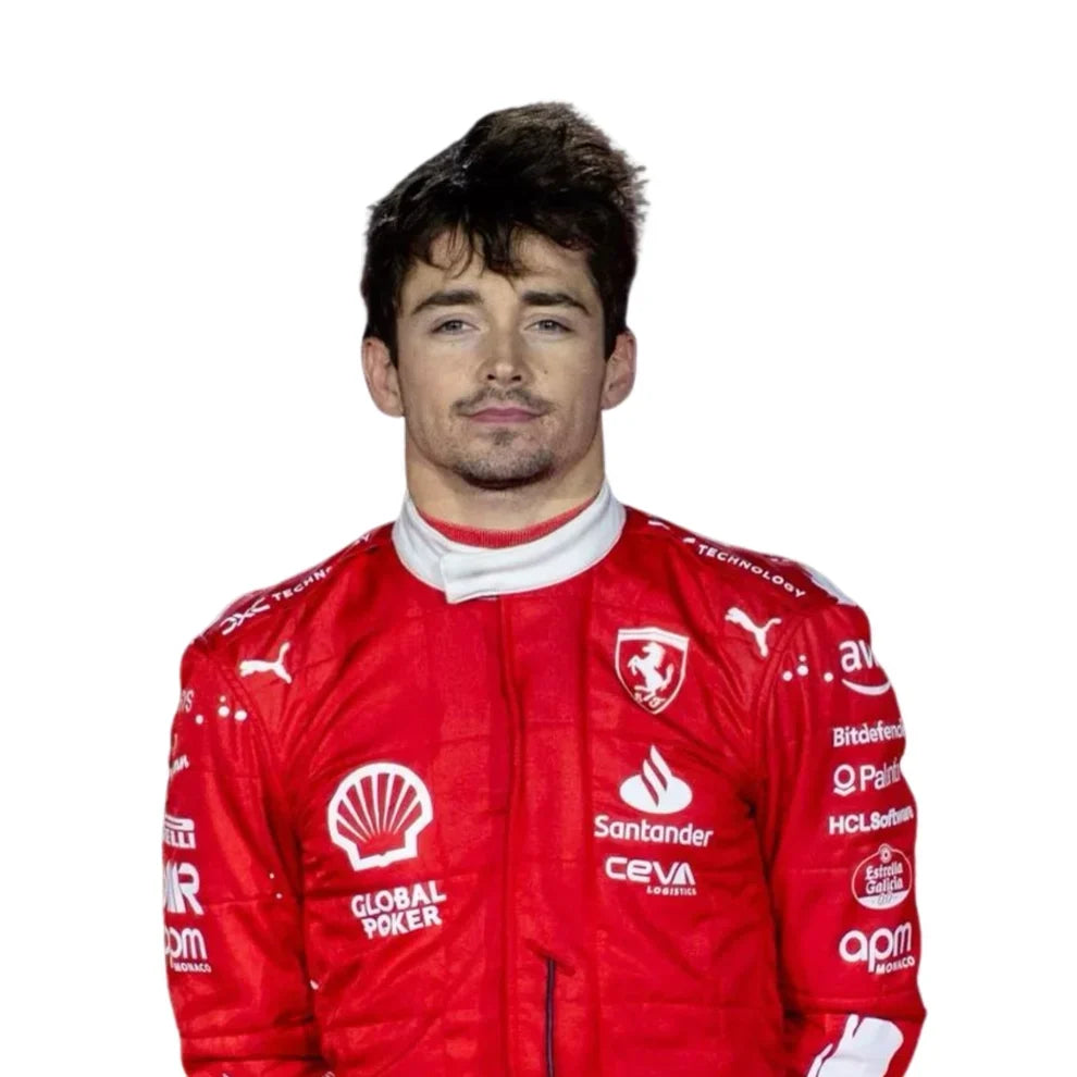2023 Charles Leclerc las vegas GP special edition Ferrari F1 Race Suit - Dubai Racewears