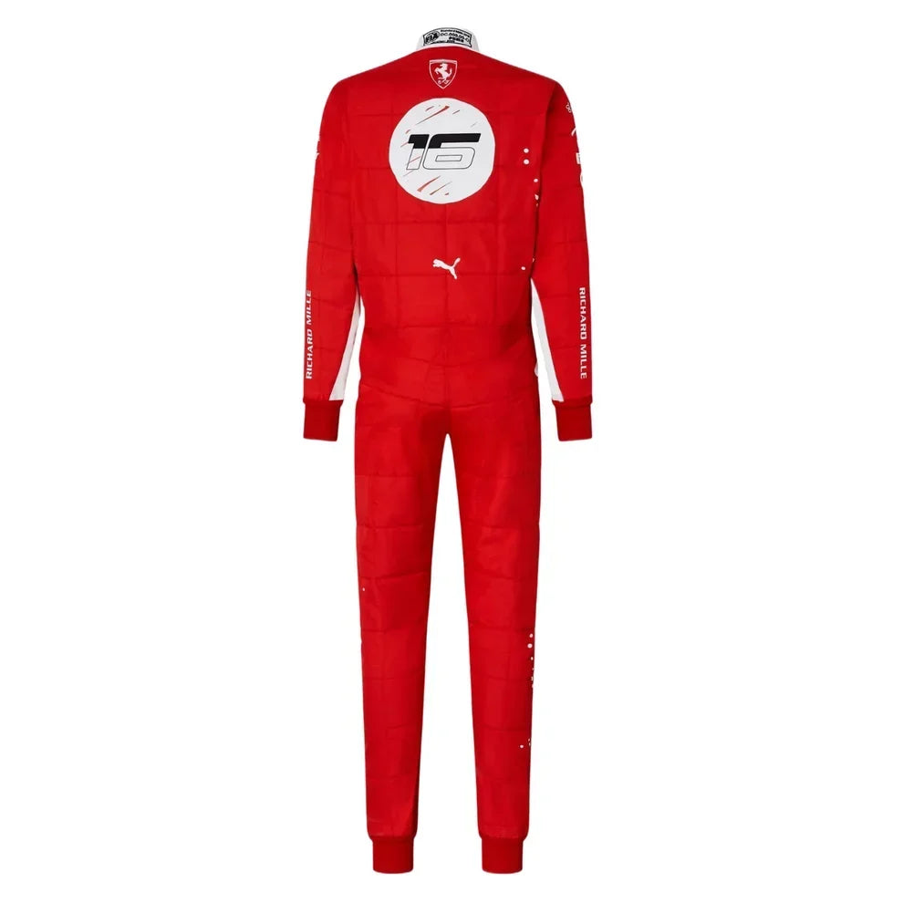 2023 Charles Leclerc las vegas GP special edition Ferrari F1 Race Suit - Dubai Racewears