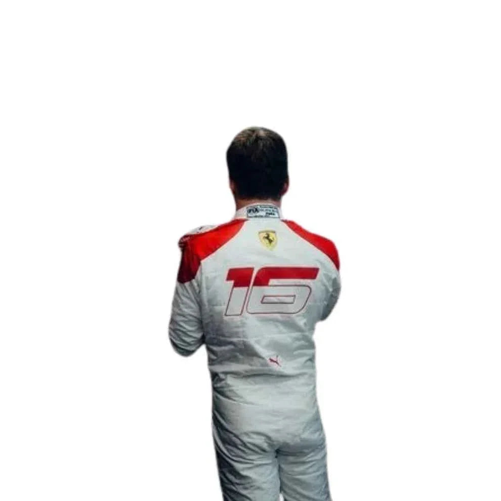 Charles Leclerc 2023 Monaco GP Ferrari F1 Racing Suit | Dubai Racegeargear