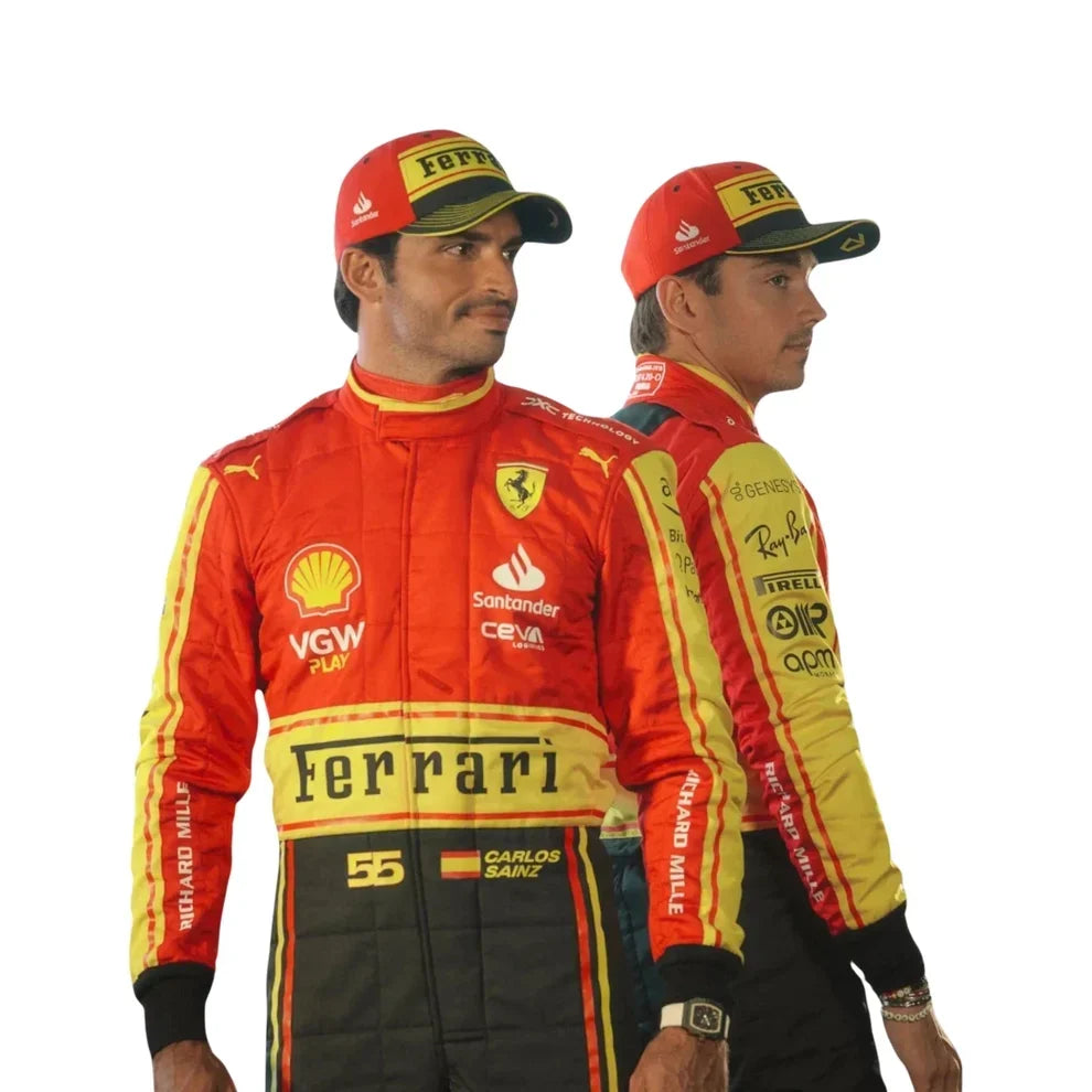2023 Scuderia Ferrari F1 Race Suit Monza Special Edition - Dubai Racewears