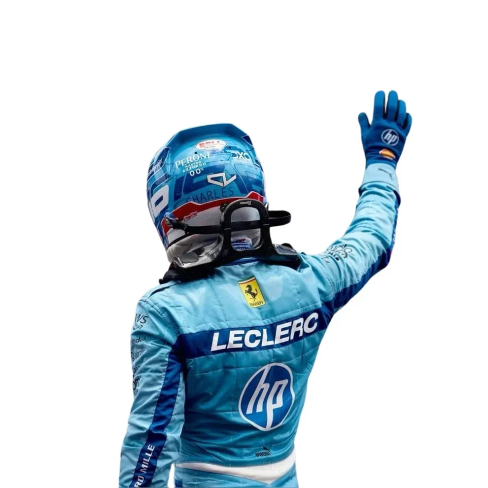 2024 Charles Leclerc Ferrari HP Miami Grand Prix F1 Race Suit - Dubai Racewears
