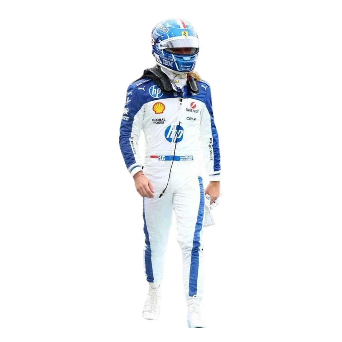Charles Leclerc 2025 Miami GP Ferrari F1 Racing Suit | Dubai Racegear