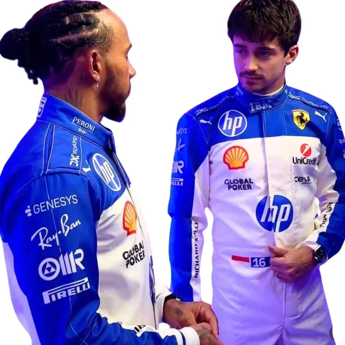 Charles Leclerc 2025 Miami GP Ferrari F1 Racing Suit | Dubai Racegear