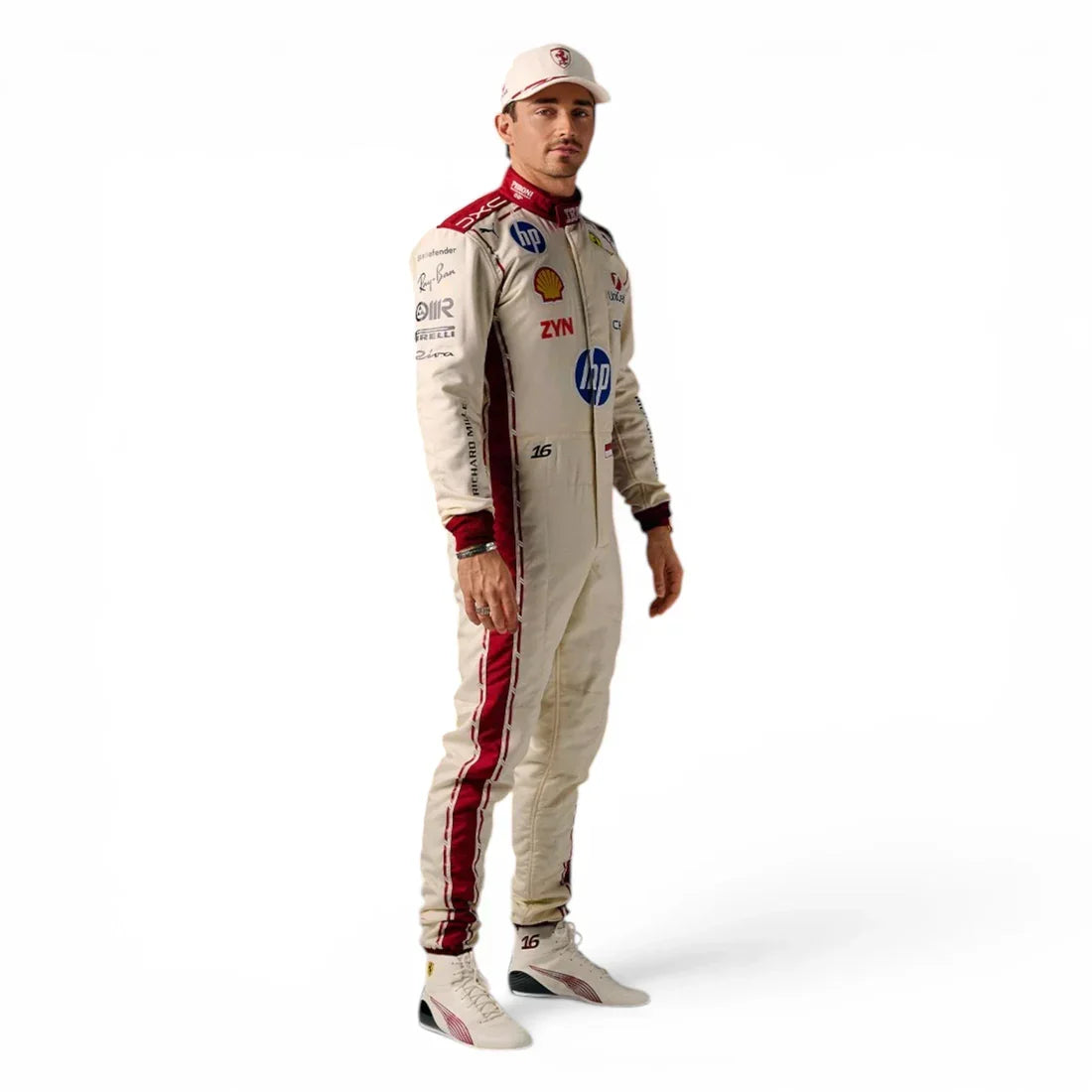 2026 Monaco Grand Prix Ferrari F1 Inspired Race Suit | Dubai Racegear - Dubai Racewears