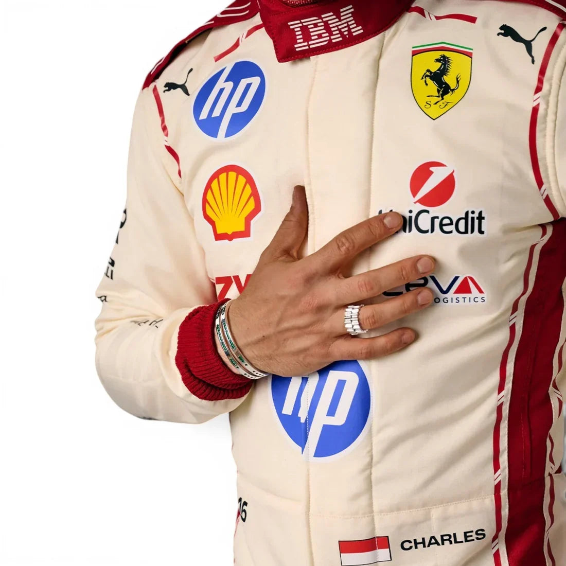 2026 Monaco Grand Prix Ferrari F1 Inspired Race Suit | Dubai Racegear - Dubai Racewears
