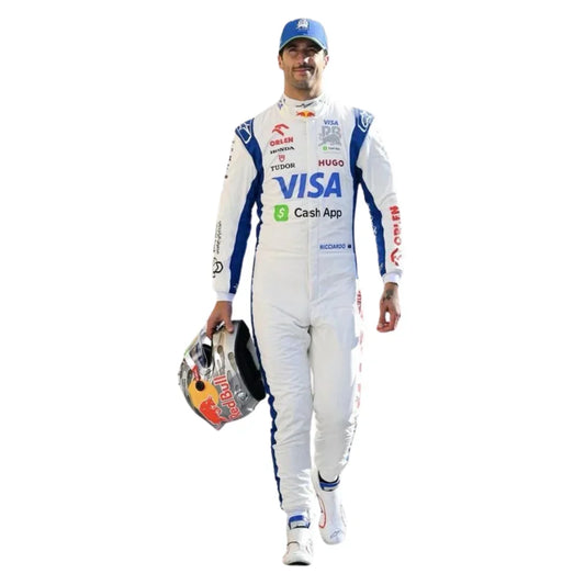 2024 Daniel Ricciardo Visa RB F1 Race Suit - Dubai Racewears