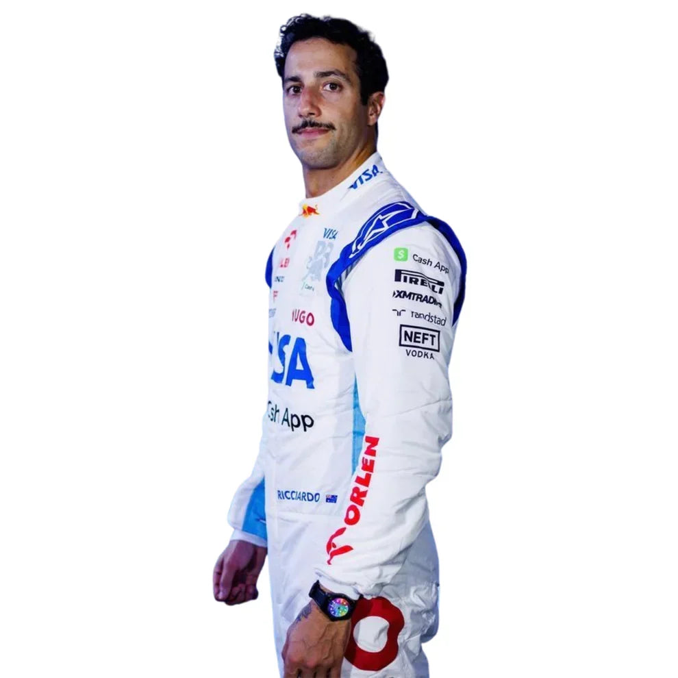 2024 Daniel Ricciardo Visa RB F1 Race Suit - Dubai Racewears
