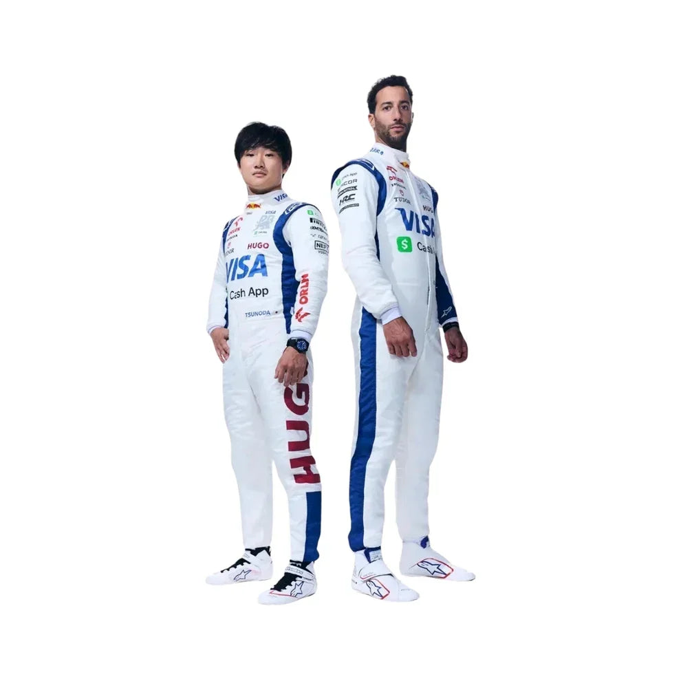 2024 Daniel Ricciardo Visa RB F1 Race Suit - Dubai Racewears