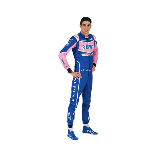 2022 Esteban Ocon BWT Alpine F1 Race Suit - Dubai Racewears