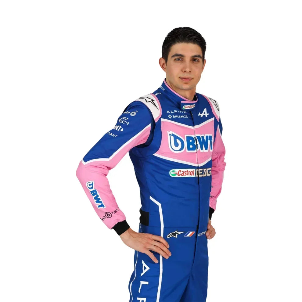 2022 Esteban Ocon BWT Alpine F1 Race Suit - Dubai Racewears