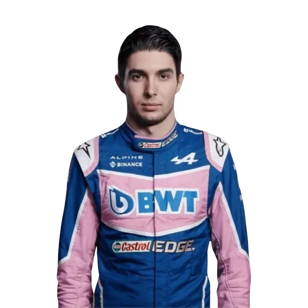 2022 Esteban Ocon BWT Alpine F1 Race Suit - Dubai Racewears