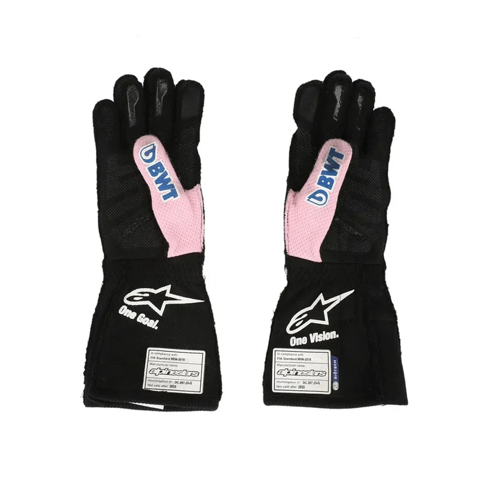 2024 Pierre Gasly BWT Alpine F1 Race Gloves - Dubai Racewears
