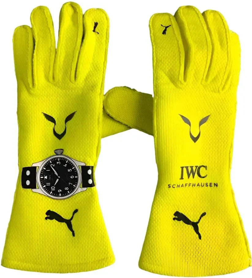 2024 Lewis Hamilton Mercedes F1 Race Gloves - Dubai Racewears