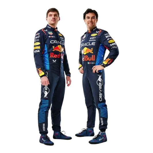 2024 Max Verstappen & Sergio Pérez F1 Racing Suit | Dubai Racegear - Dubai Racewears