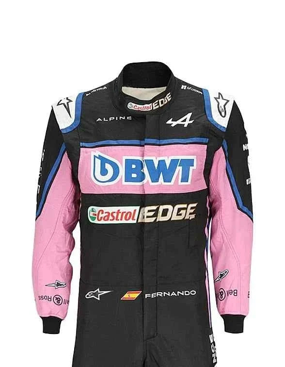 Fernando Alonso 2022 Italian GP Alpine F1 Racing Suit
