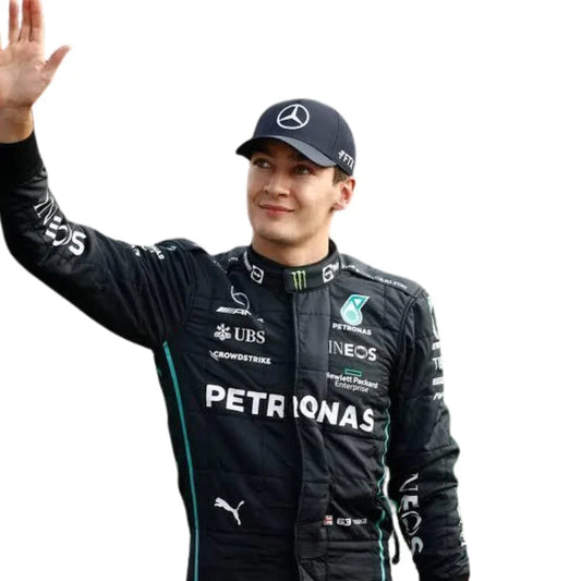 2022 George Russell Mercedes AMG F1 Race Suit - Dubai Racewears