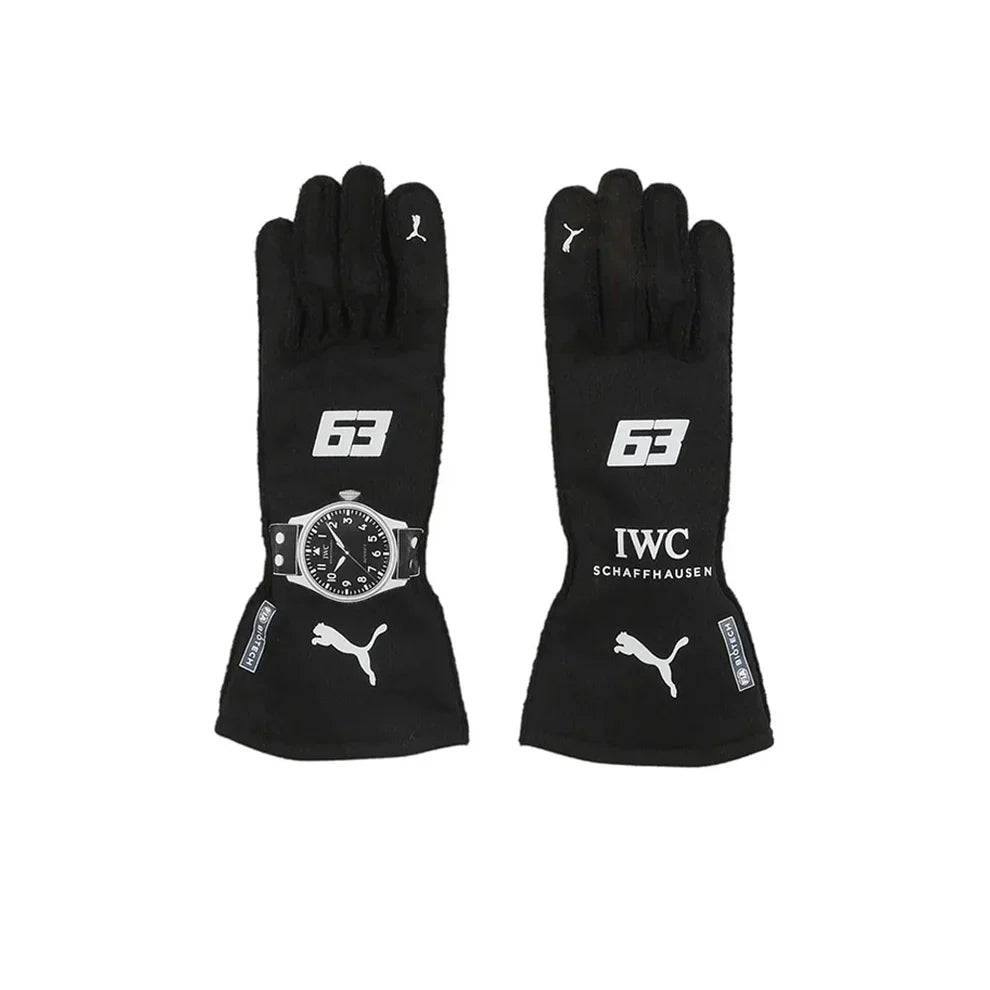 2023 George Russell Mercedes F1 Race Gloves - Dubai Racewears