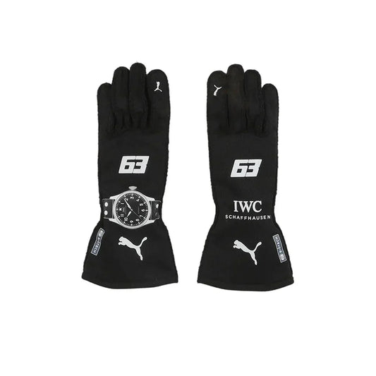 2023 George Russell Mercedes F1 Race Gloves - Dubai Racewears