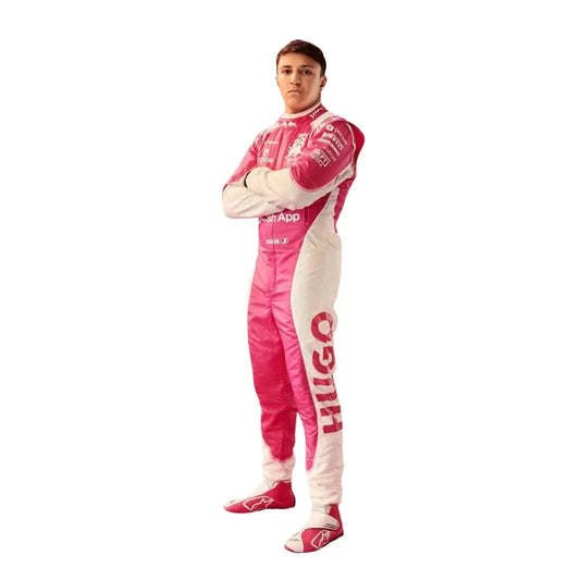 2025 Isack Hadjar Racing Bulls Miami GP Race Suit - Dubai Racewears