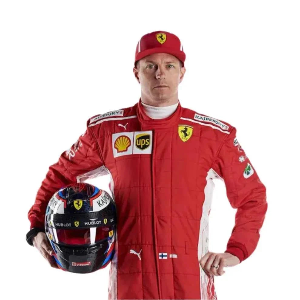 Kimi Räikkönen 2018 Ferrari F1 Racing Suit | Dubai Racegear