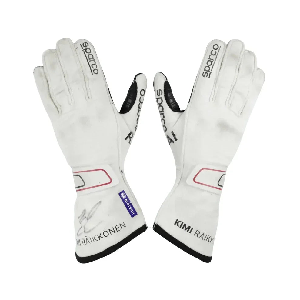 2021 Alfa Romeo F1 Team Race Gloves - Dubai Racewears