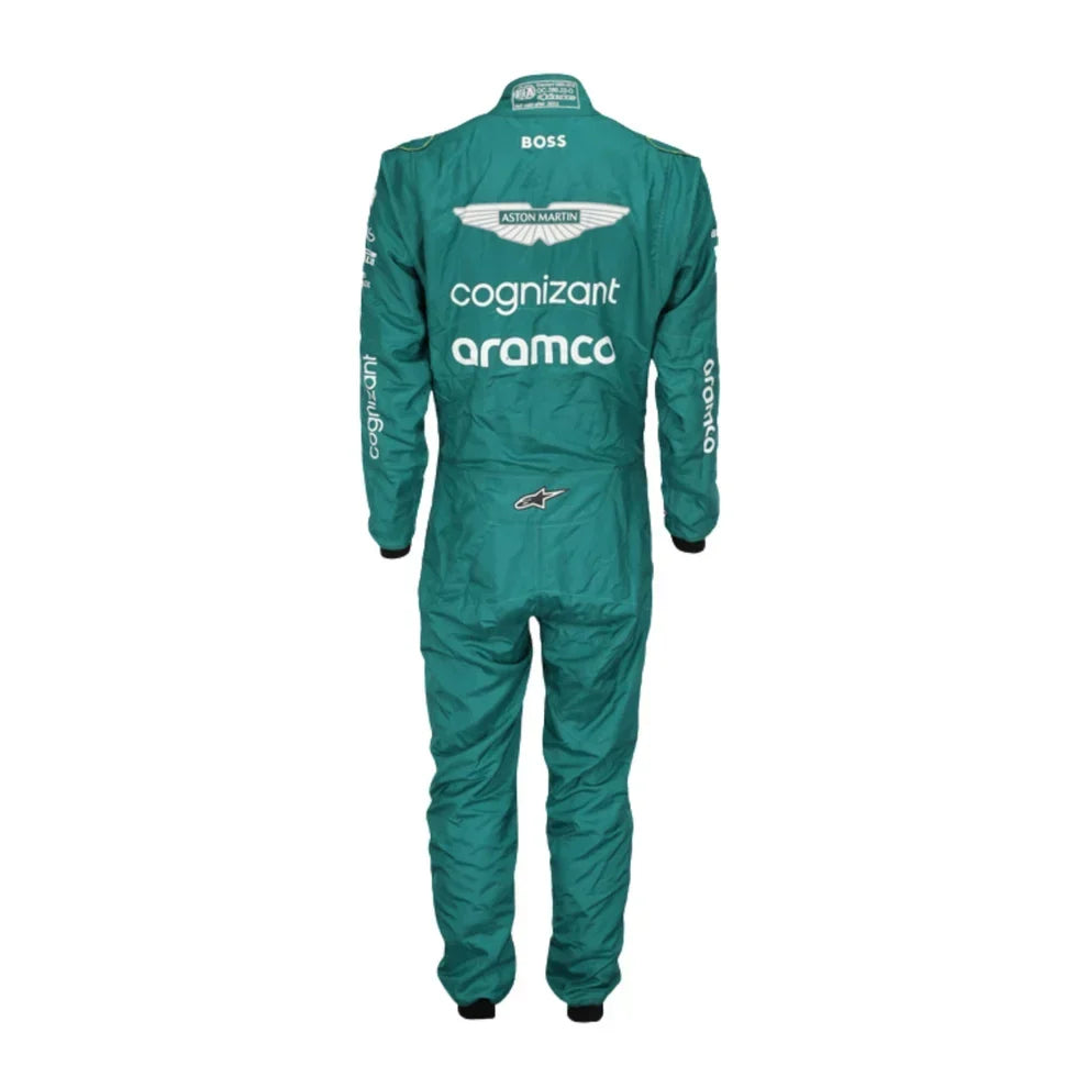 2023 Lance Stroll Aston Martin F1 Race Suit - Dubai Racewears