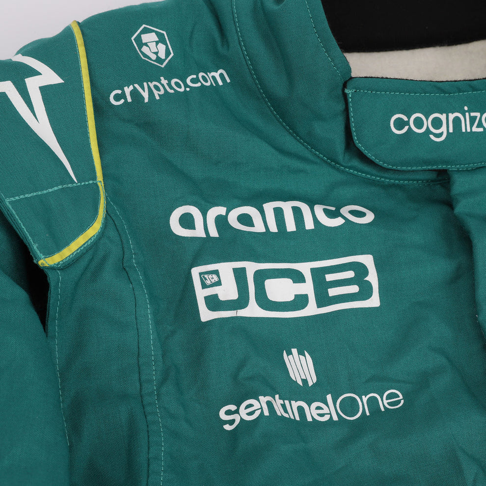 2023 Lance Stroll Aston Martin F1 Race Suit - Dubai Racewears