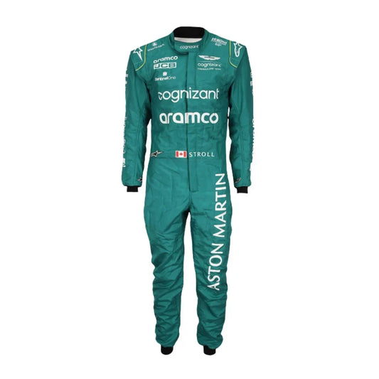 2023 Lance Stroll Aston Martin F1 Race Suit - Dubai Racewears