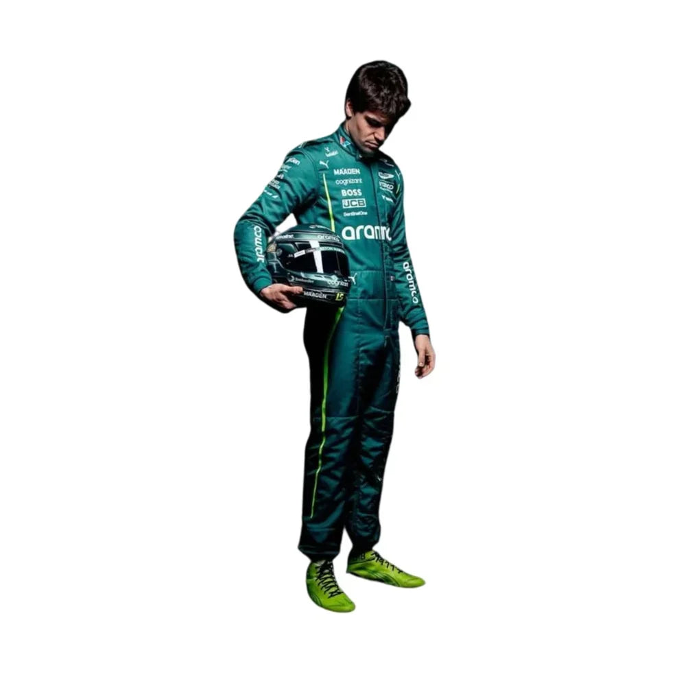 2025 Lance Stroll Aston Martin F1 Race Suit - Dubai Racewears