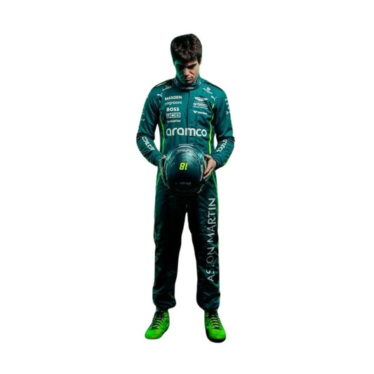 2025 Lance Stroll Aston Martin F1 Race Suit - Dubai Racewears