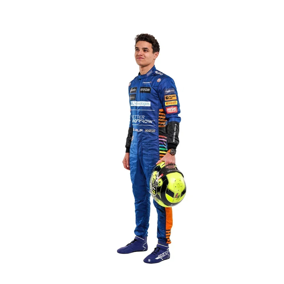 Lando Norris 2021 Mclaren F1 Race Suit - Dubai Racewears