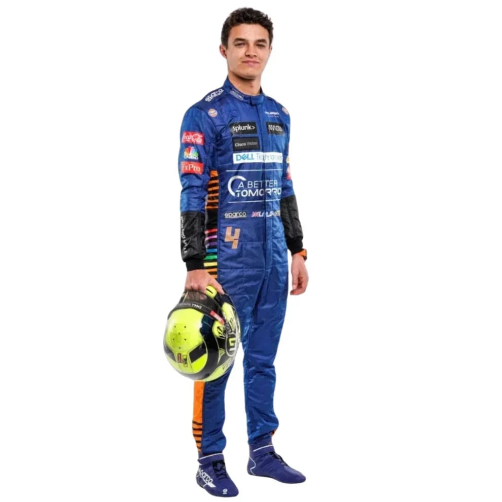 Lando Norris 2021 Mclaren F1 Race Suit - Dubai Racewears