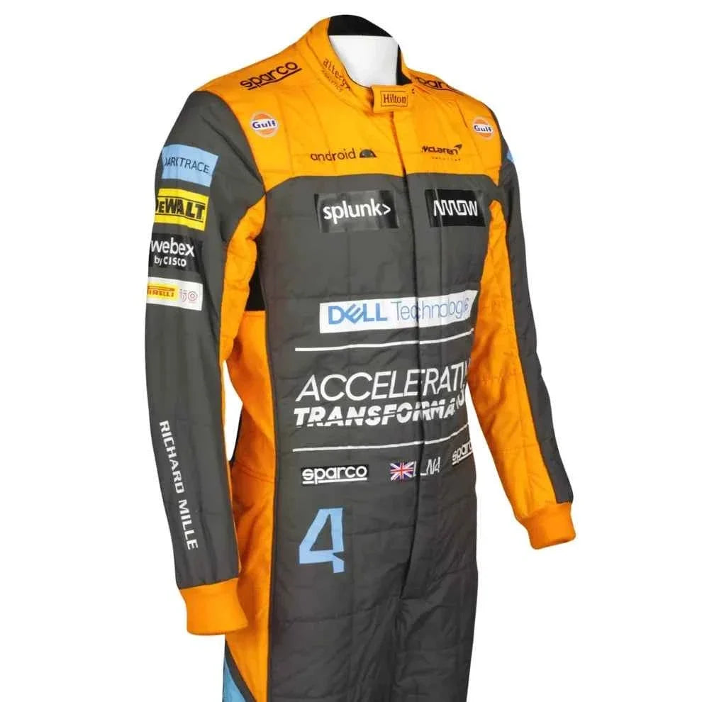 Lando Norris 2022 McLaren F1 Racing Suit | Dubai Racegear