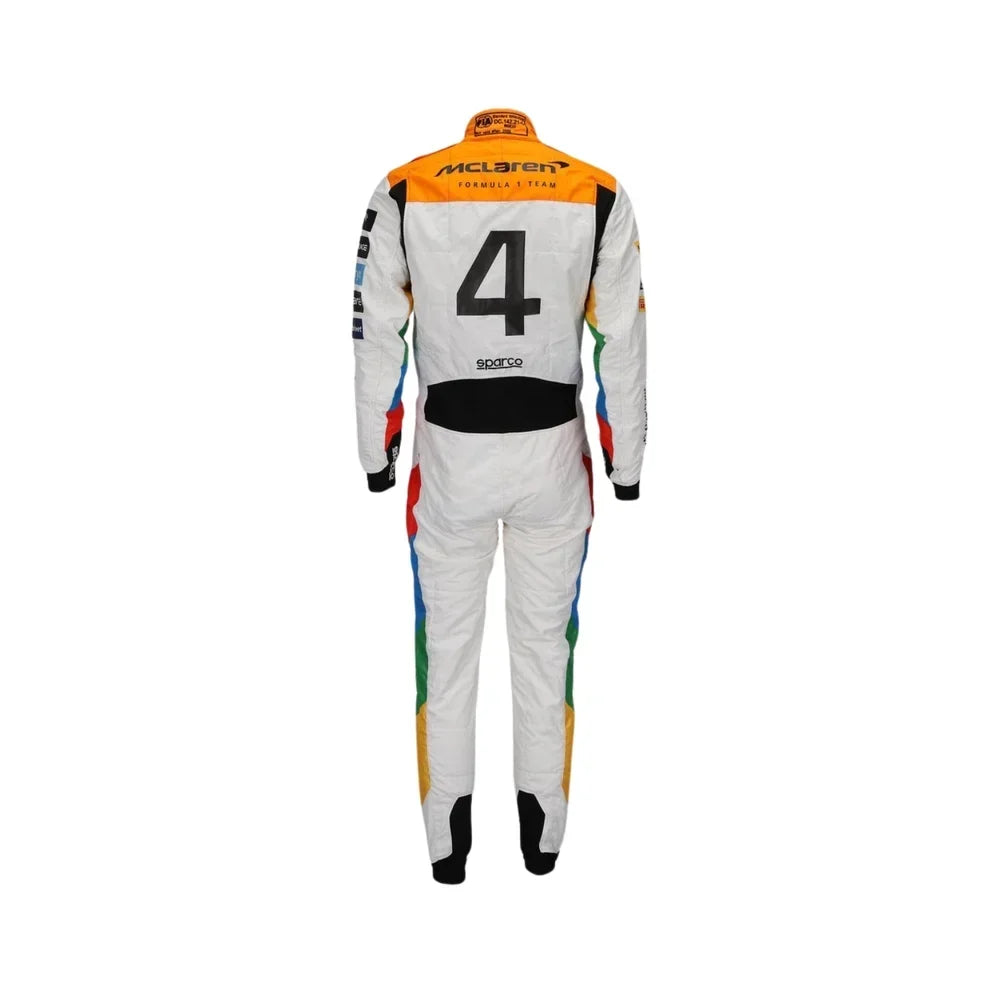 2023 Lando Norris Silverstone Race suit - Dubai Racewears