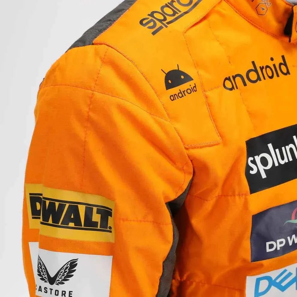 Lando Norris 2023 'Triple Crown' Spanish GP McLaren F1 Racing Suit | Dubai Racegear
