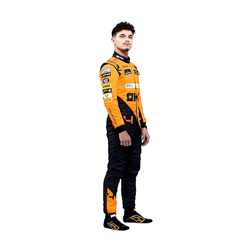 2024 Lando Norris McLaren F1 Race Suit - Dubai Racewears