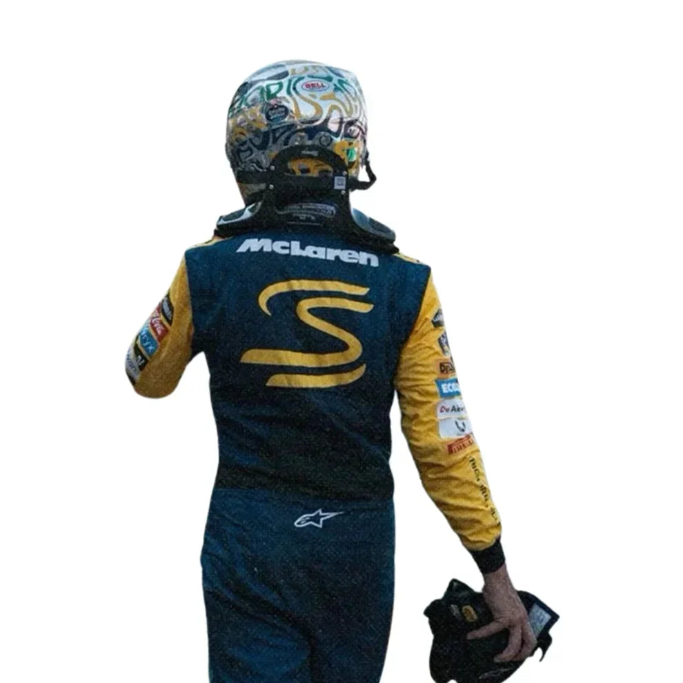 2024 Lando Norris McLaren Monaco GP F1 Race Suit - Dubai Racewears