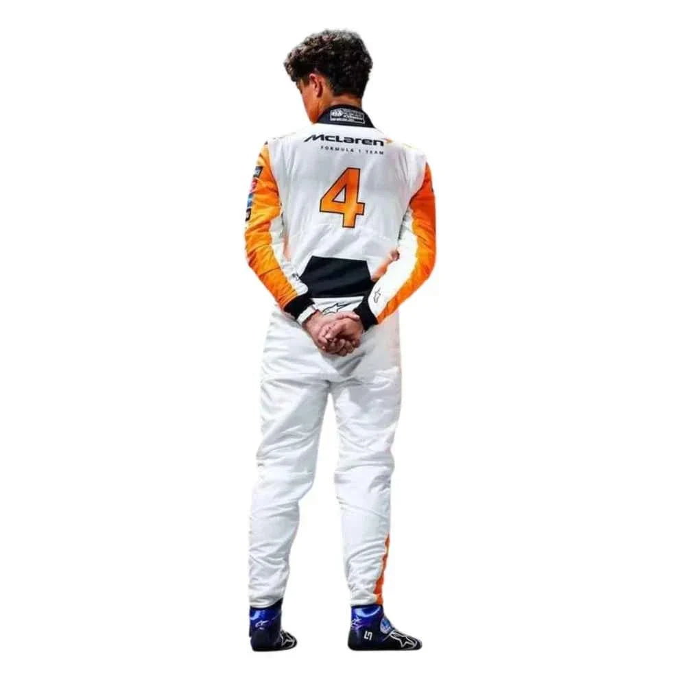 Lando Norris 2024 Singapore GP McLaren F1 Racing Suit | Dubai Racegear