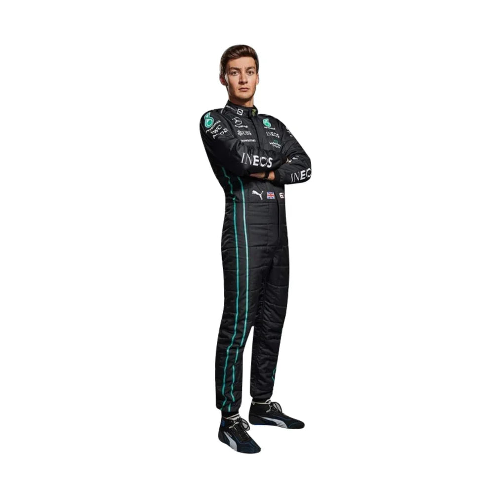 2022 George Russell Mercedes AMG F1 Race Suit - Dubai Racewears