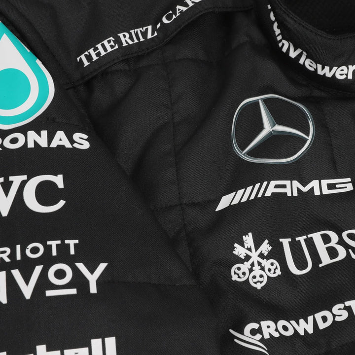 2023 Lewis Hamilton Mercedes F1 Race Suit - Dubai Racewears