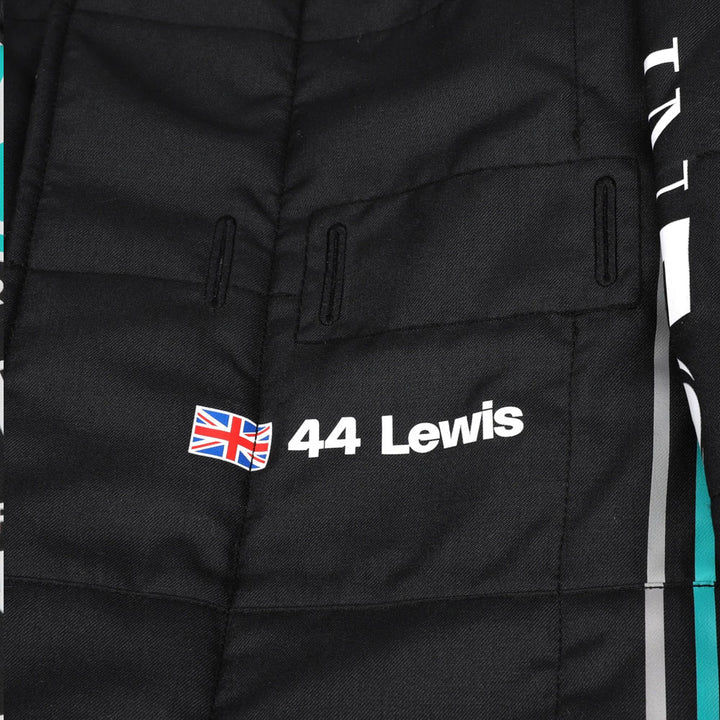 2023 Lewis Hamilton Mercedes F1 Race Suit - Dubai Racewears