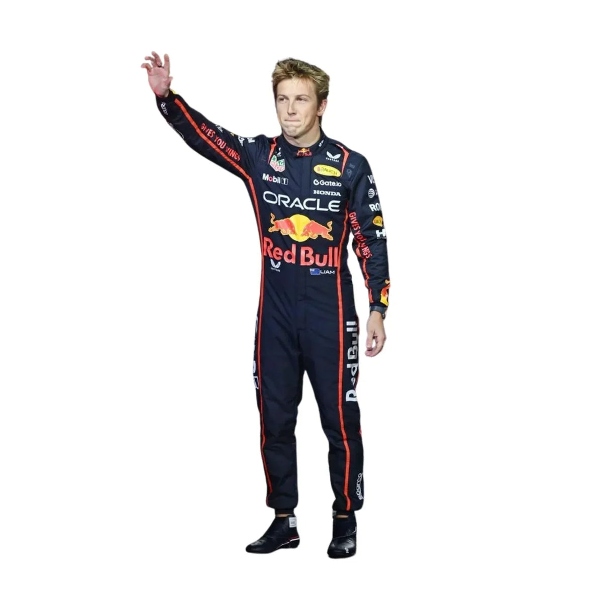 2025 Liam Lawson F1 Racing Suit | Dubai Racegear - Dubai Racewears